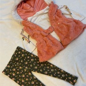 12 month girls 3 pc outfit